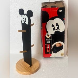 Micky Mouse Mug Tree. 17" tall x 7" base